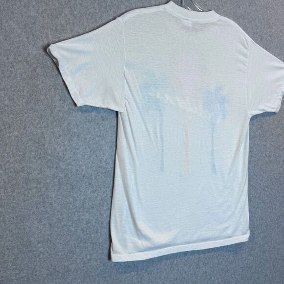 Vintage 90s California Palm Trees Souvenir Seaworld Shirt large - Picture 6 of 9